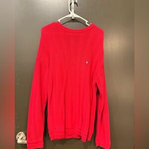 Ralph Lauren vintage red crew neck sweater